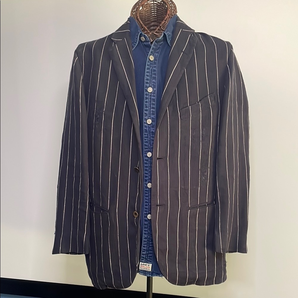 Polo by Ralph Lauren made in Italy Casual Linen Blazer